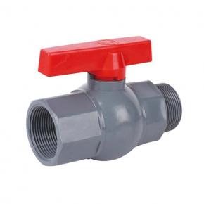 MF PVC Octagonal Ball Valve 