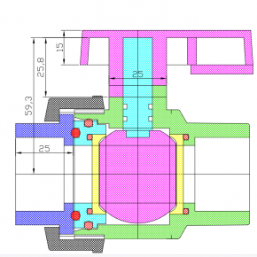 PVC BALL VALVE MOULD  